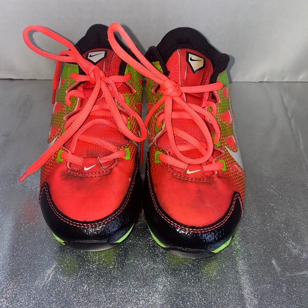 Gently used Nike girls softball cleats size 7